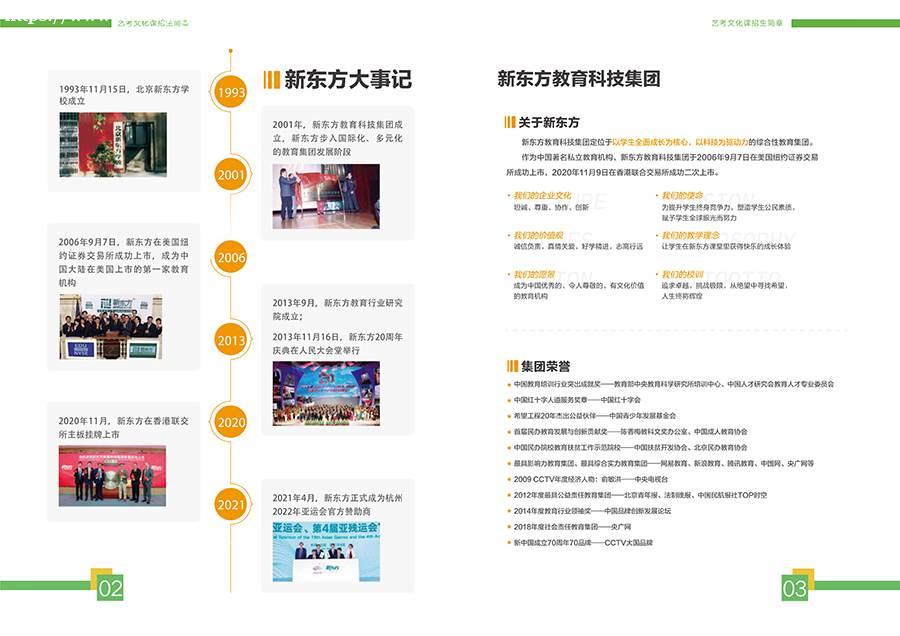 昆明新东方艺考文化课招生简章