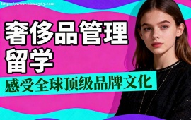 杭州奢侈品管理留学中介 作品集审核修改 (高录取率保障)