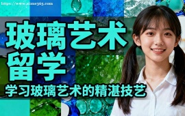 青岛玻璃艺术留学机构 1v1 定制辅导 (背景提升配套)