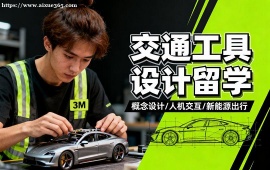 天津交通工具设计留学机构 留学申请全流程 (全周期服务)