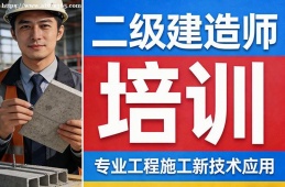 呼和浩特二级建造师培训
