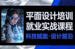 银川平面设计培训就业实战课程