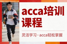 兰州acca培训课程
