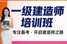 海口一级建造师培训班