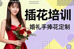 昆明插花培训