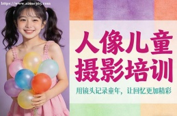 昆明人像儿童摄影培训