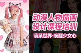 大连动漫人物插画设计课程培训