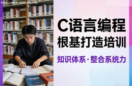 大连C语言编程根基打造培训