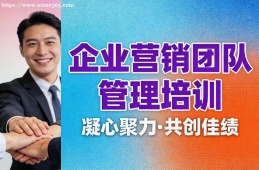 大连企业营销团队管理培训