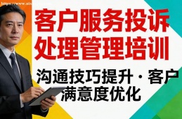 大连客户服务投诉处理管理培训