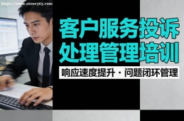 哈尔滨客户服务投诉处理管理培训