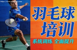 苏州羽毛球培训