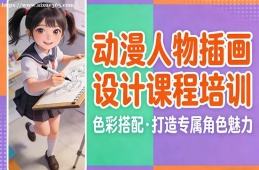 南京动漫人物插画设计课程培训