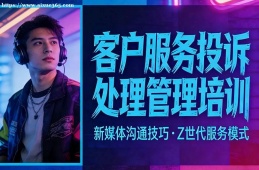 合肥客户服务投诉处理管理培训