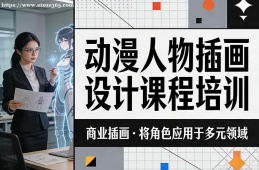 石家庄动漫人物插画设计课程培训