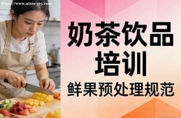 石家庄奶茶饮品培训