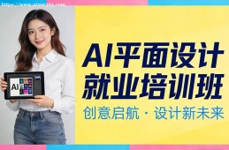 青岛AI平面设计就业培训班