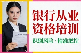 济南银行从业资格培训
