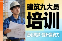 天津建筑九大员培训