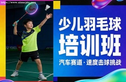 深圳少儿羽毛球培训班