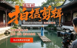 长沙微短剧拍摄剪辑培训