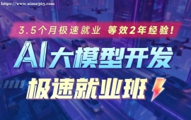 深圳AI大模型极速就业班培训