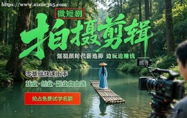 广州微短剧拍摄剪辑培训